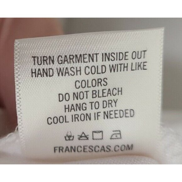 NEW Jun & Ivy Francesca's Women's Sleeveless Tank Blouse Front Tie Scallop Sz L - Picture 10 of 10